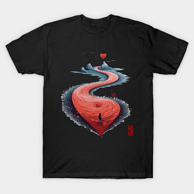 Love is a journey T-Shirt by siriusreno